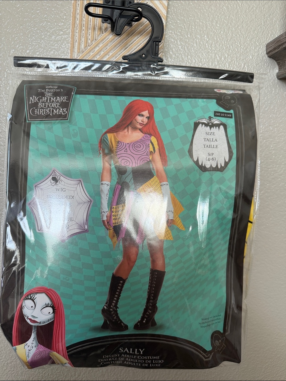 *NWT* Disguise Nightmare Before Christmas Sally Adult Costume-Small - Picture 3 of 5